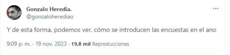 La reacción de los famosos tras la victoria de Javier Milei en el balotaje