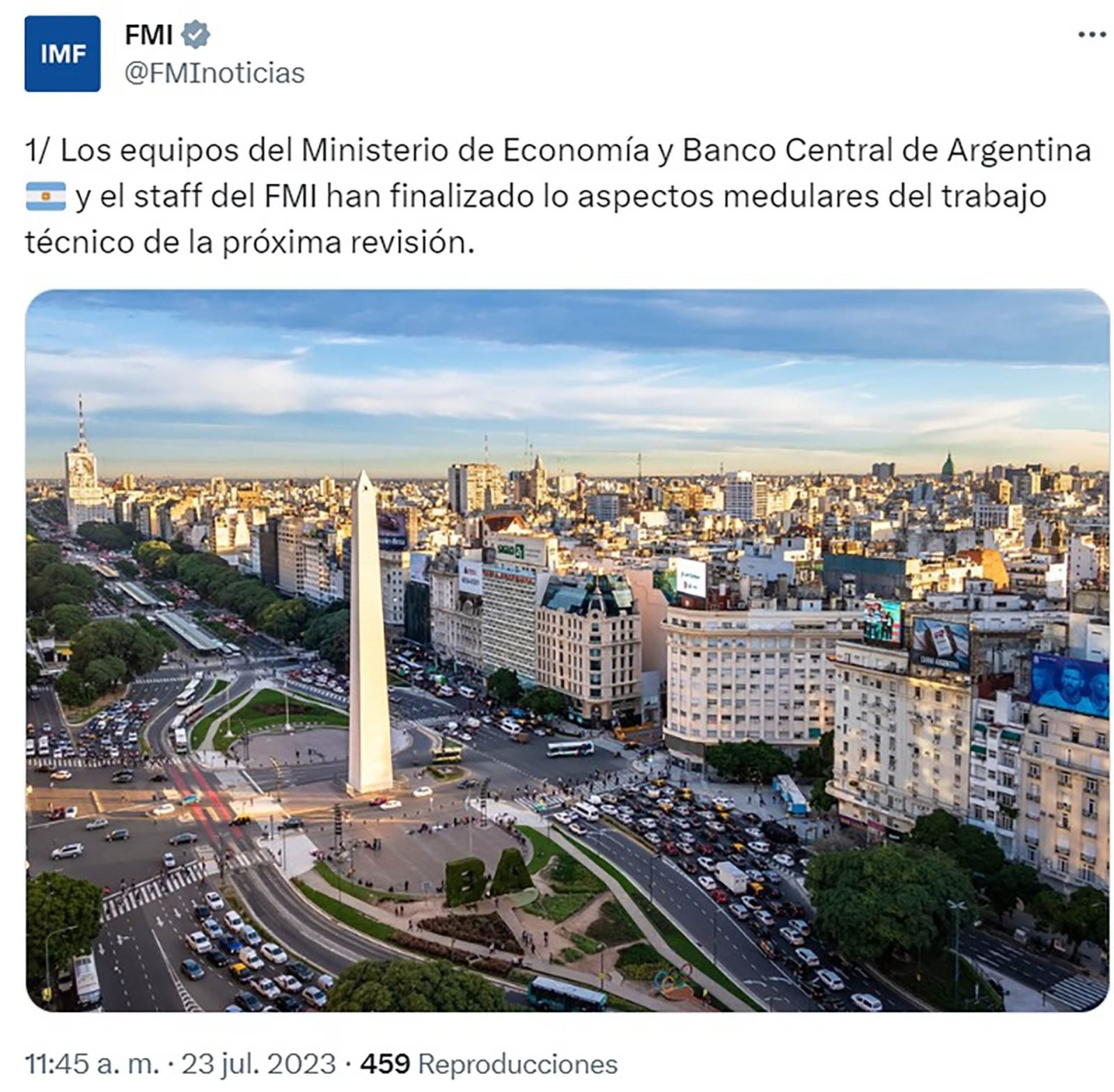Hay acuerdo: lo adelantaron Economía y el FMI; Massa viajaría a Washington en los próximos días