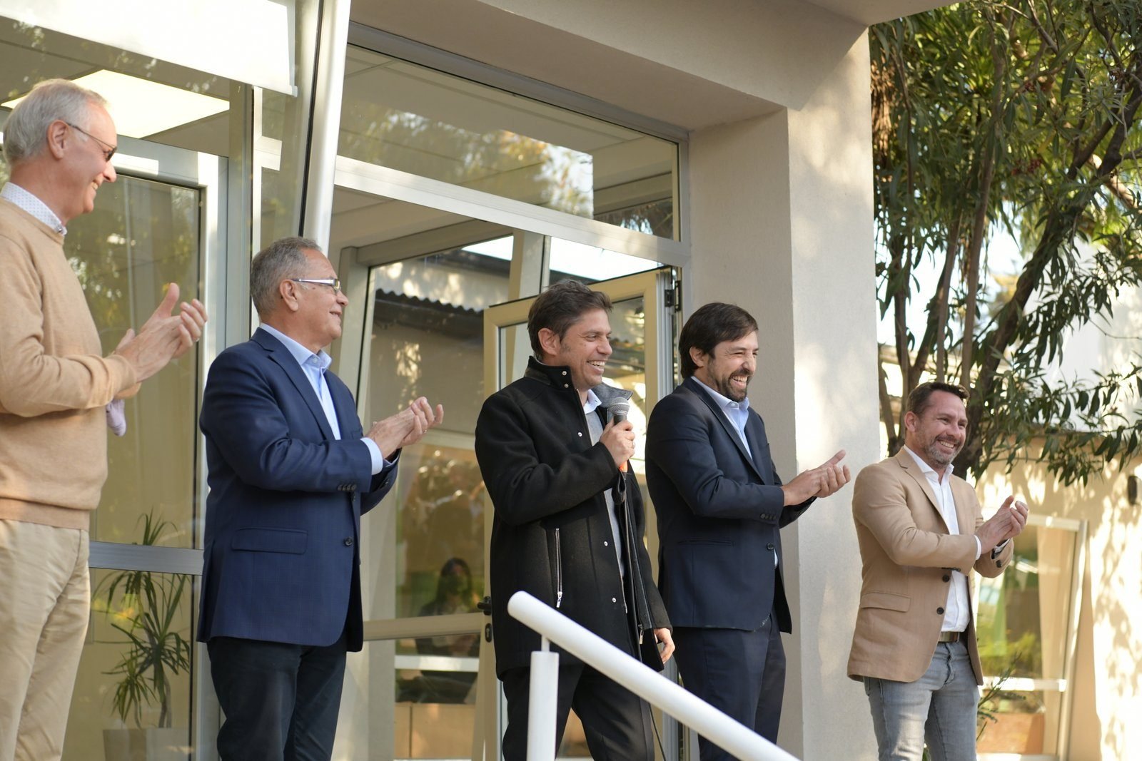 Axel Kicillof y Alberto Descalzo inauguraron el Cedim