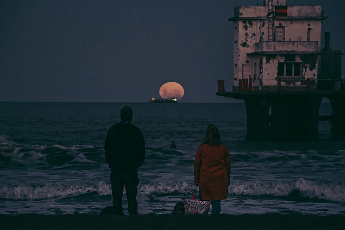 Luna rosa, el gran atractivo de Semana Santa en Mar del Plata