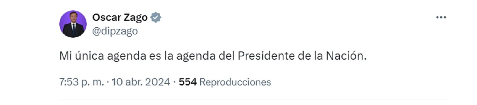 Interna en La Libertad Avanza: desplazaron a Oscar Zago como presidente del bloque de diputados