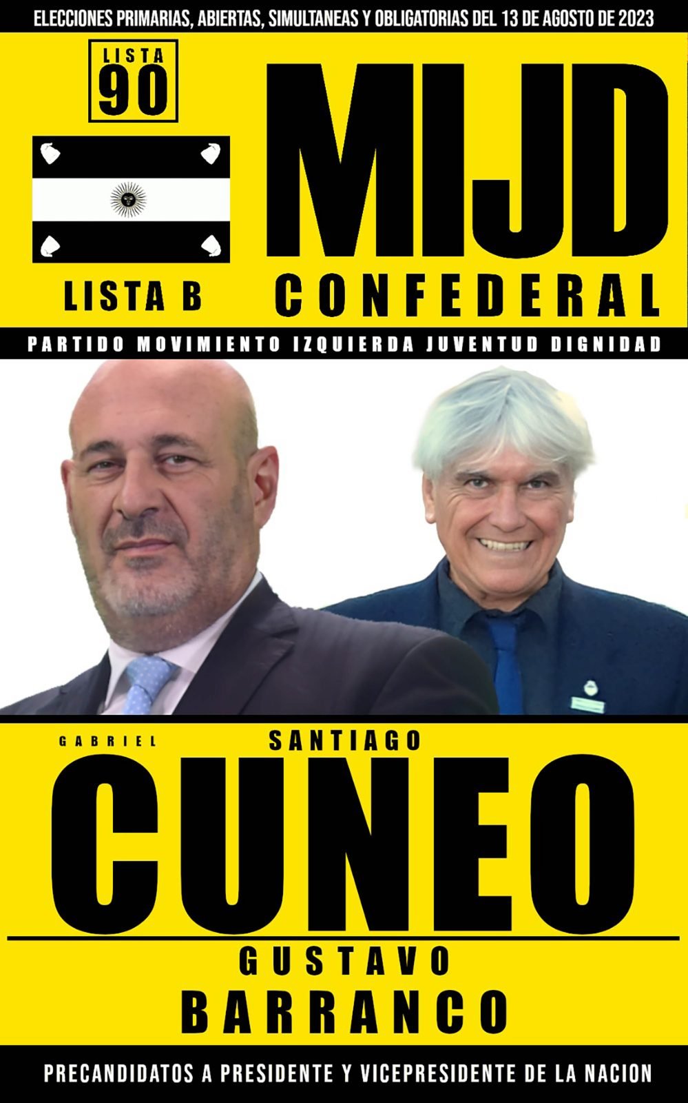 Elecciones 2023 Argentina: estas son las fórmulas presidenciales que competirán en las PASO