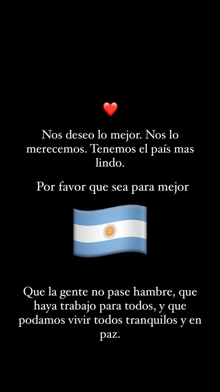 La reacción de los famosos tras la victoria de Javier Milei en el balotaje