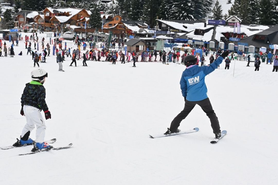 Bariloche se colmó de turistas en el inicio de las vacaciones de invierno