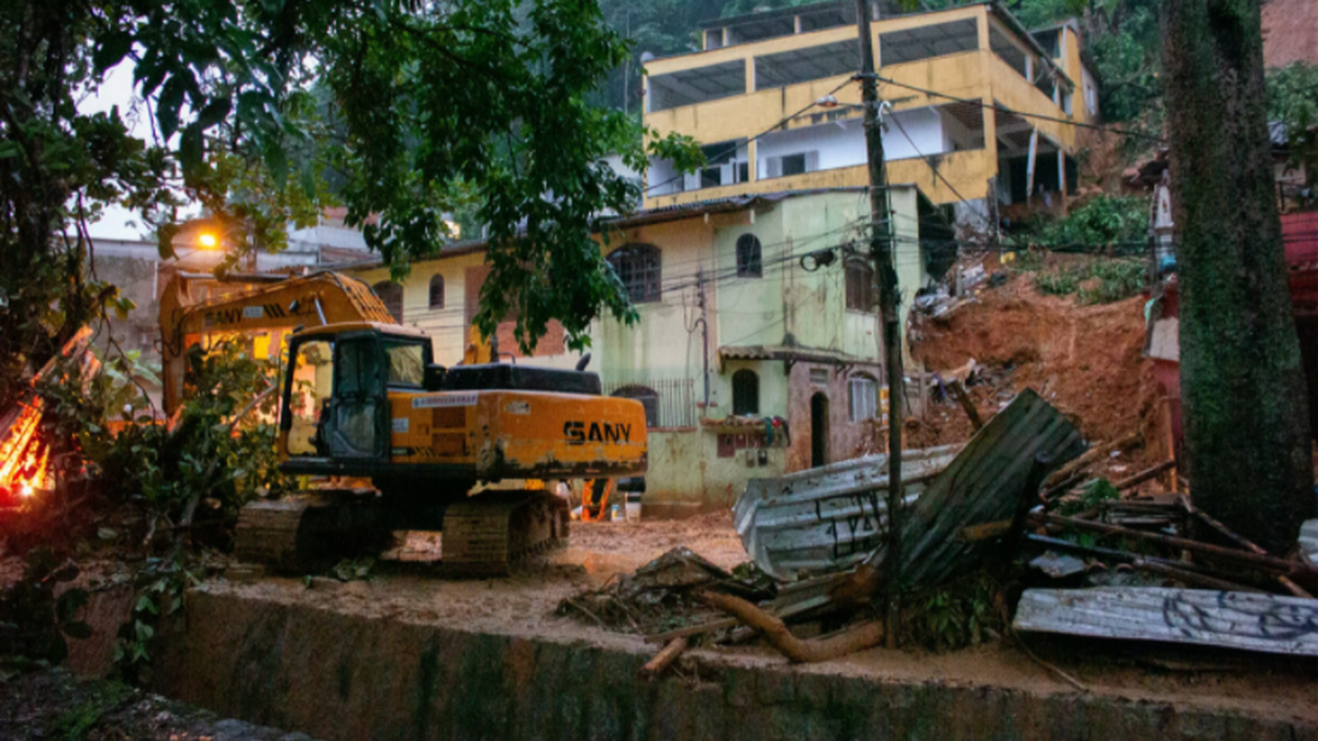 Brasil: ya son 16 los muertos por las lluvias torrenciales en Río de Janeiro