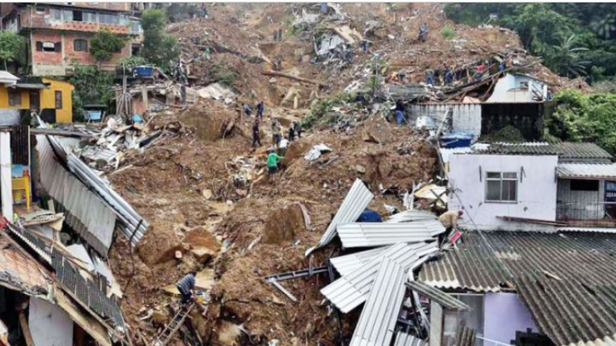Brasil: ya son 16 los muertos por las lluvias torrenciales en Río de Janeiro