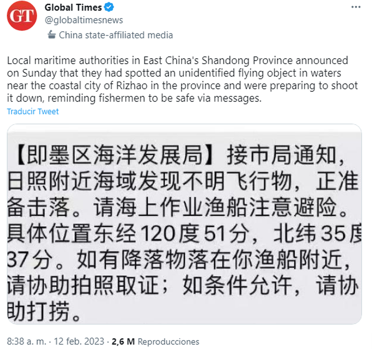 Alerta mundial de Ovnis: USA, China, Canadá, Alaska, Uruguay