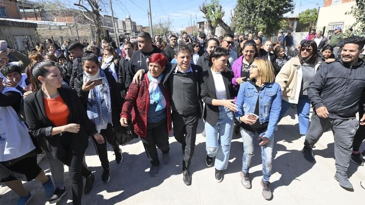 Axel Kicillof inauguró obras en el Conurbano: "Nuestro pueblo quiere un Estado presente"
