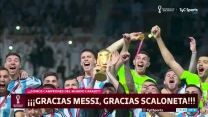 La Selección Argentina se consagró campeona del Mundial de Qatar 2022 tras vencer a Francia por penales