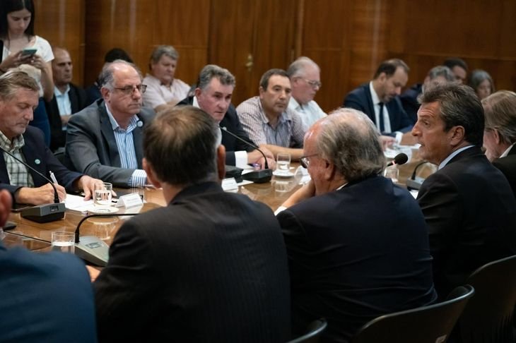 Alivio para la sequía: Sergio Massa anunció un fondo de asistencia rotatorio de $5.000 millones