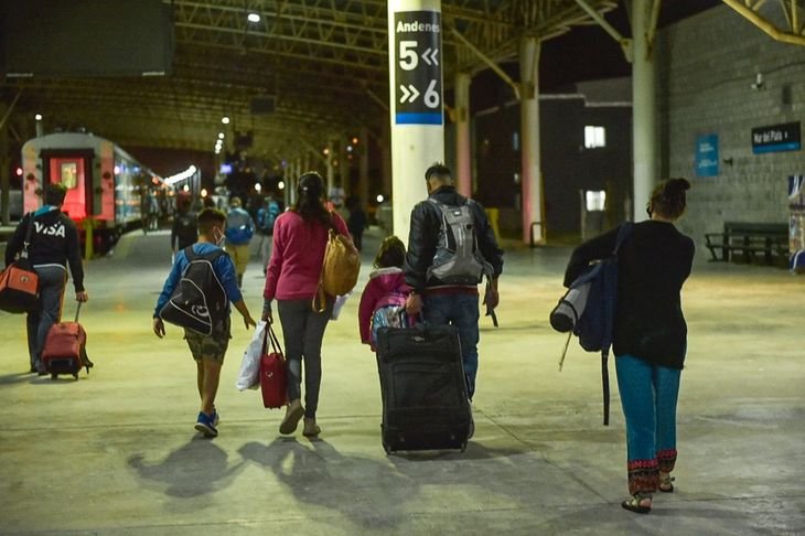 El uso de trenes para ir de vacaciones creció un 70% en enero